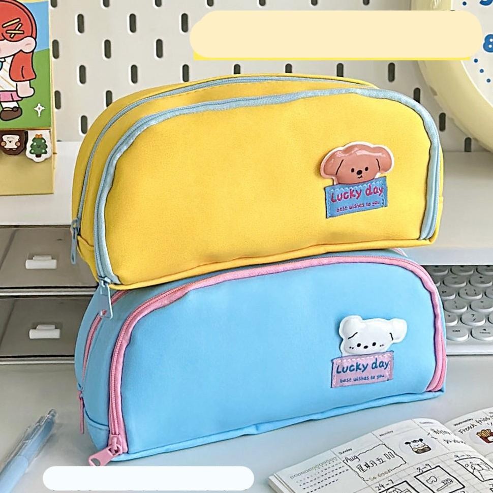

JH8 SHINSDAY Kotak Pensil Lucu Tempat Pensil Kapasitas Besar Pouch untuk Anak Sekolah