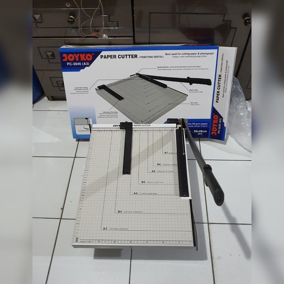 

JH8 pemotong kertas paper cutter A3 JOYKO PC 3846 38X46 CM