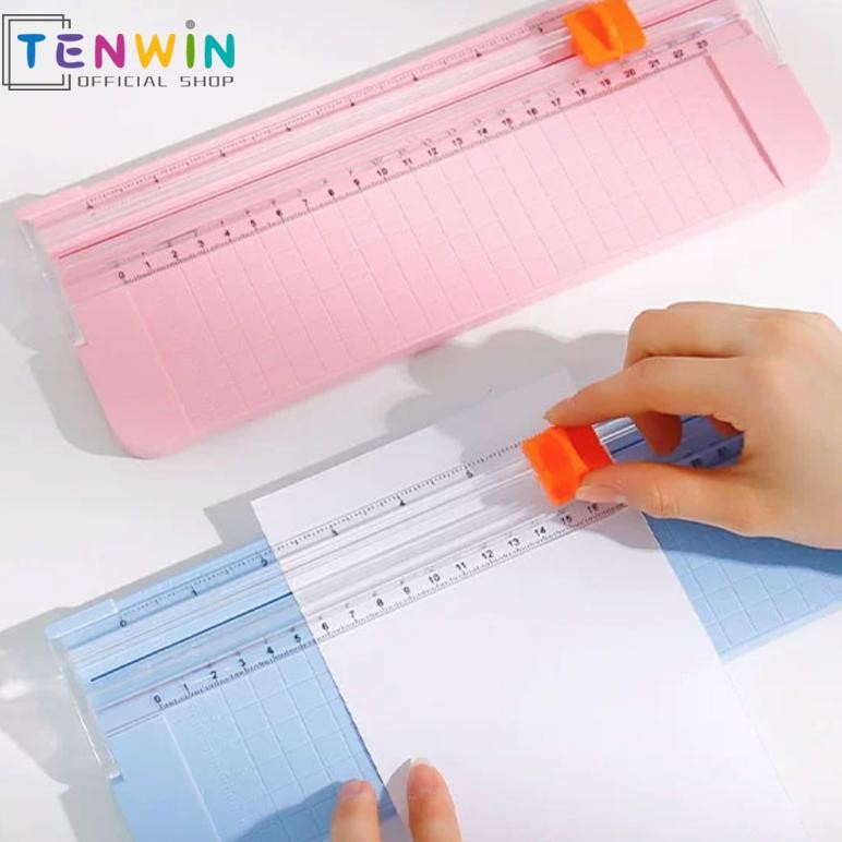

JH8 Paper trimmer Mini Pemotong Kertas Cutter trimmer Paper A5 -Tenwin