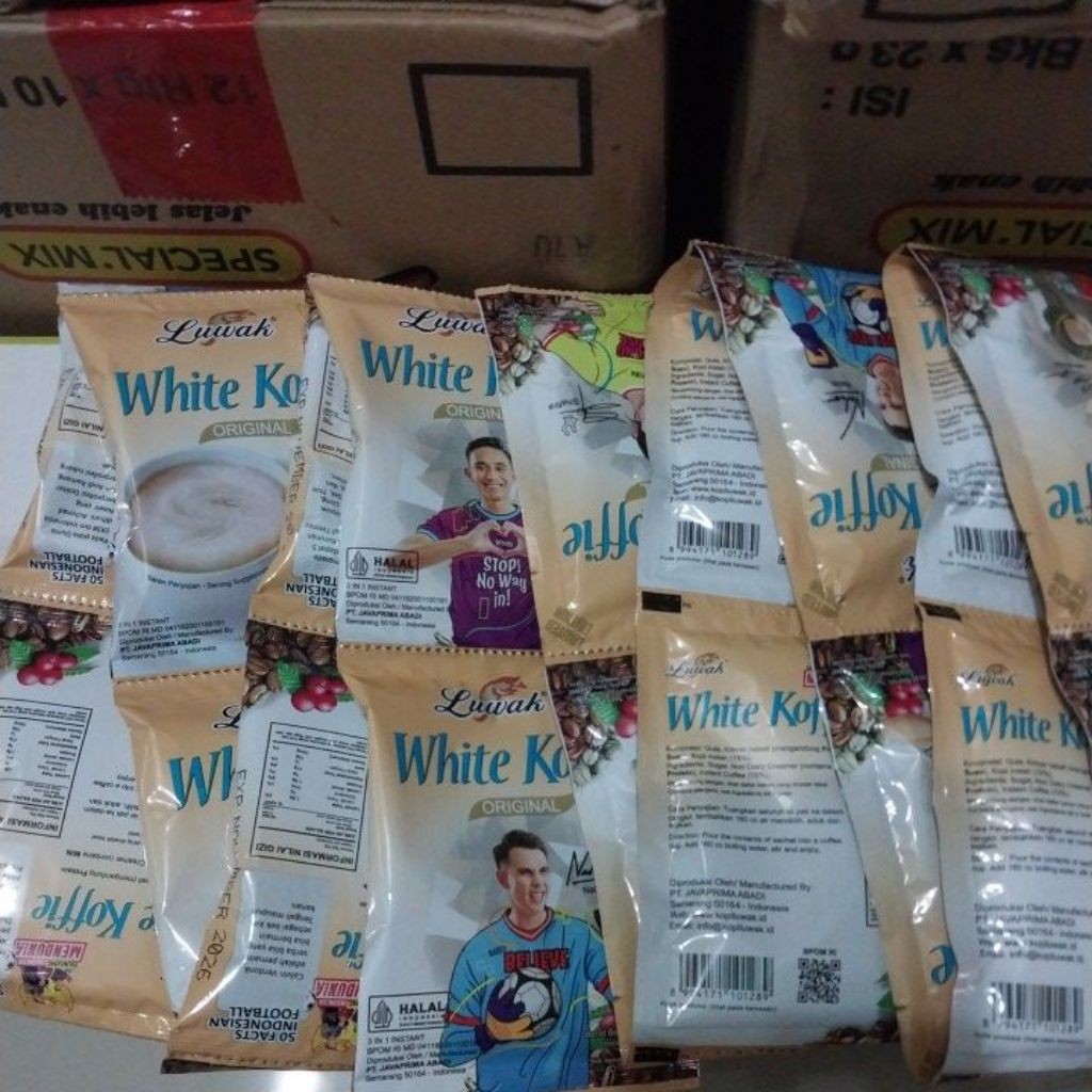 

luwak white kopi rencengan isi 10 saset
