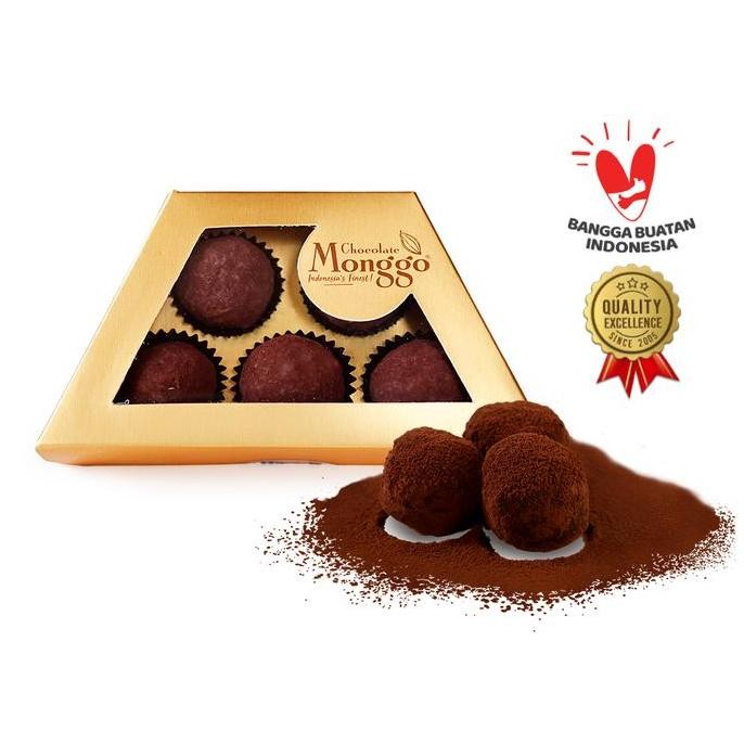 

Truffle Classic Dark Chocolate & Ganache 5Pcs | Chocolate Monggo