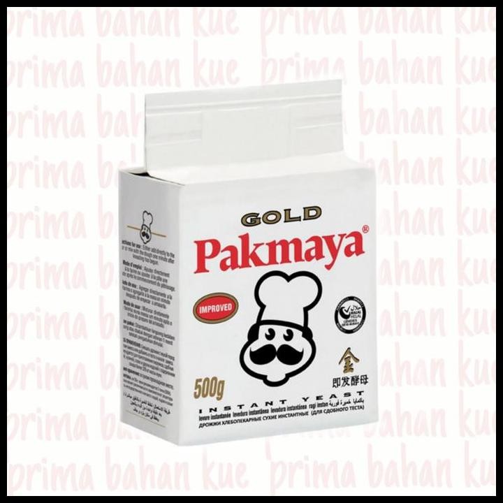 

Terlaris RAGI KERING INSTAN PAKMAYA GOLD 500 gr - Untuk Roti & Kue Best Seller
