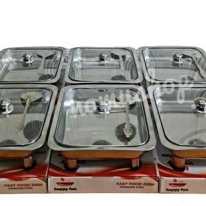 Prasmanan Set Stainless Wadah Saji Prasmanan Hajatan Food Warmer
