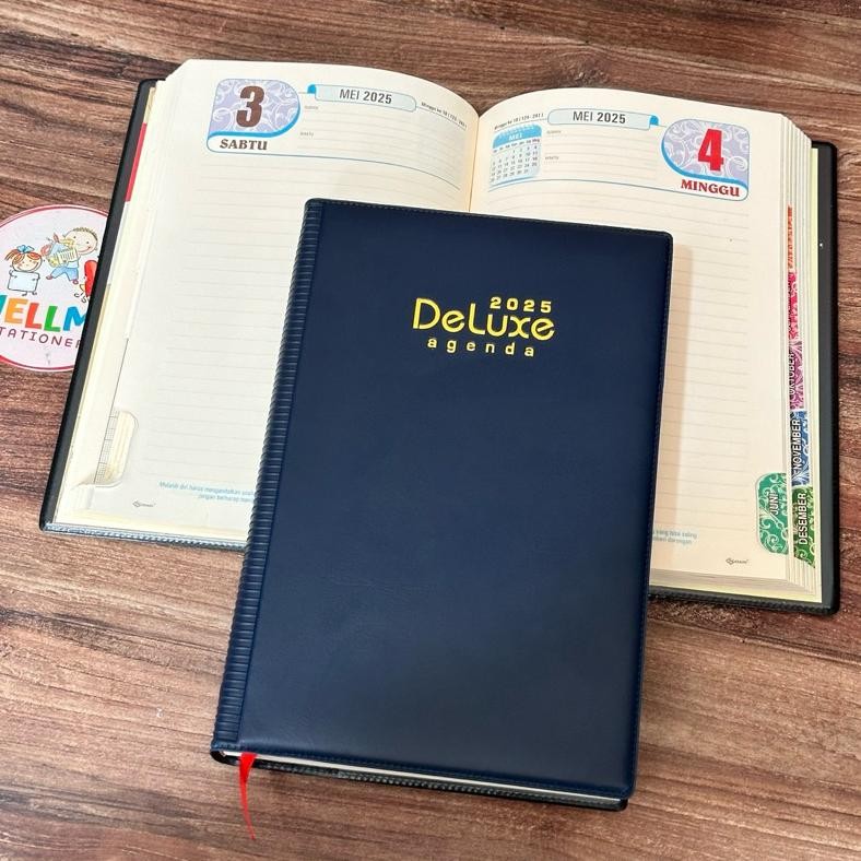 

JH8 Agenda Deluxe 2025 Kertas HVS Tebel