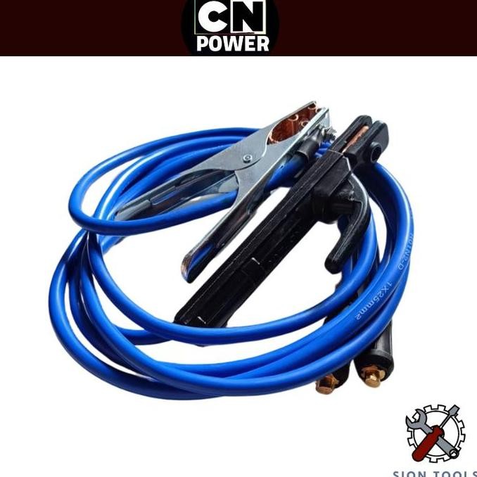 Cn Power Paket Tang Las & Tang Massa & Kabel 2 Meter Stang Las Listrik Kualitas Terbaik Harga Termur