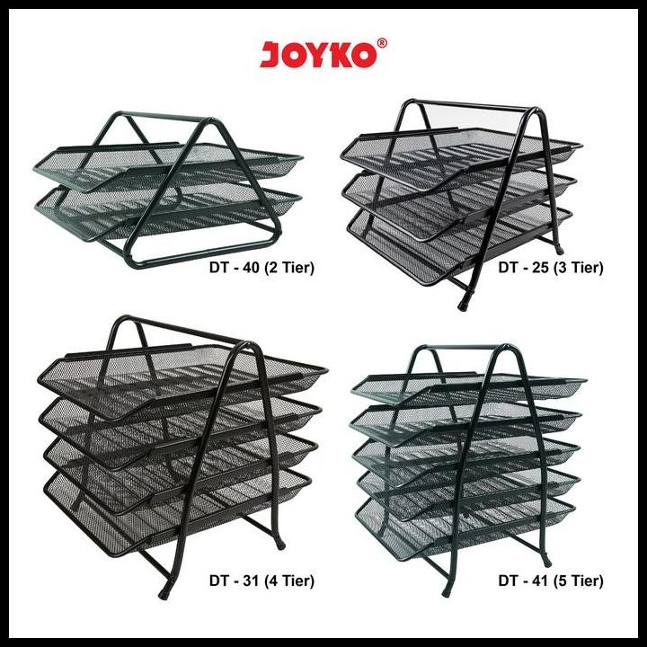 

Terlaris Joyko Document Tray Metal / Rak Kertas Dokumen Joyko Wadah Kantor Good Quality