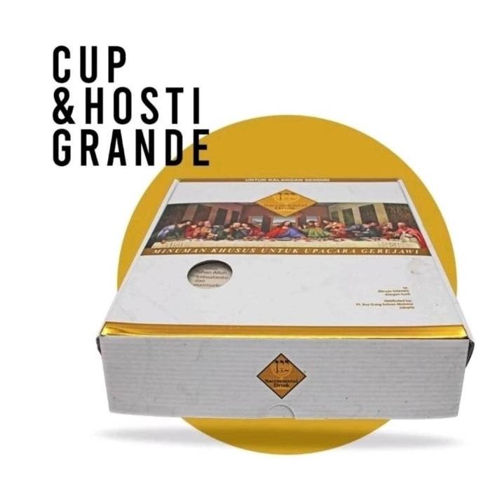 

Roti Anggur Perjamuan Kudus Ayat isi 50cup merk Ros Gung Grande SS