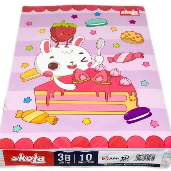 

JH8 Buku Tulis SKOLA - 38 Lembar [isi 10 Buku]