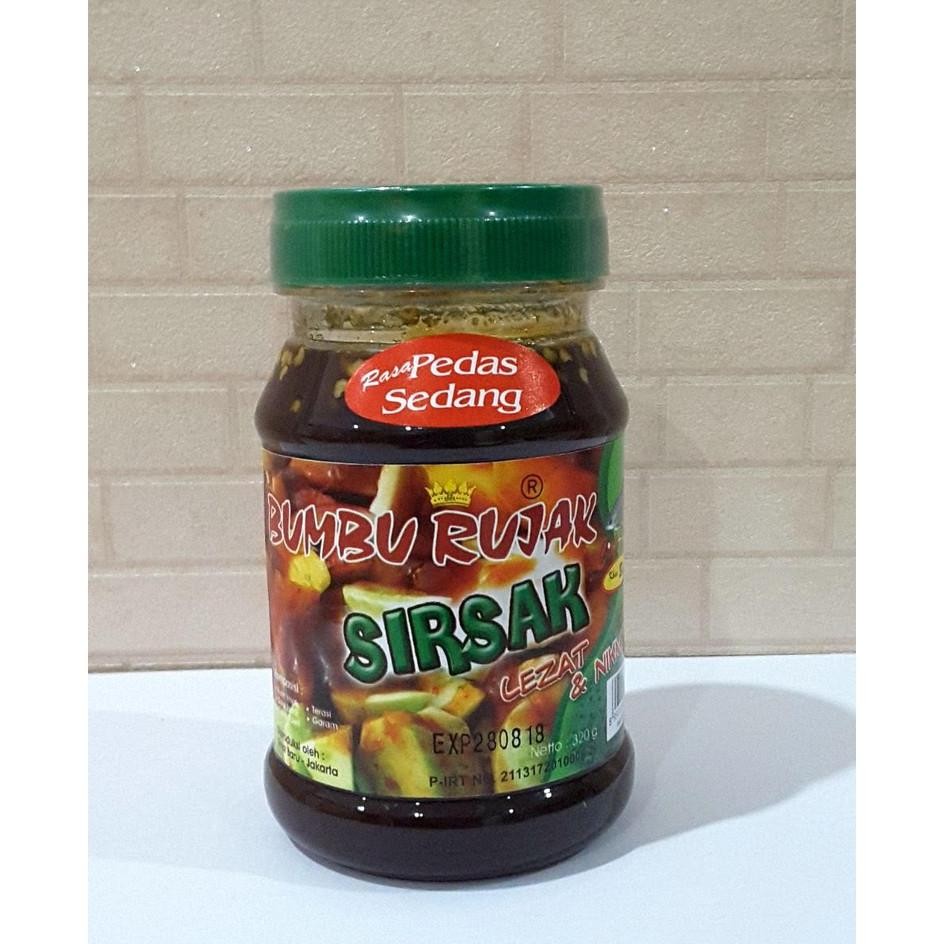

Bumbu Rujak Buah Sirsak Terasi Khas Binjai Rasa Pedas Sedang Hijau