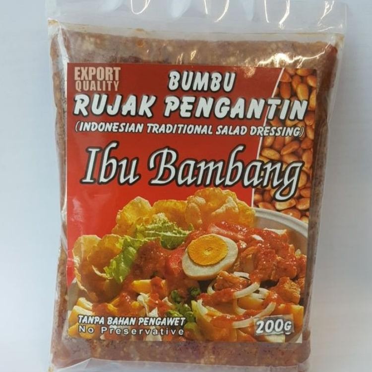 

Bumbu Rujak Pengantin Ibu Bambang 200 Gr