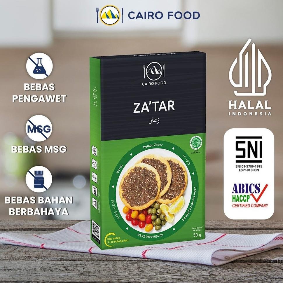 

Bumbu Zatar Non Msg Cairo Food