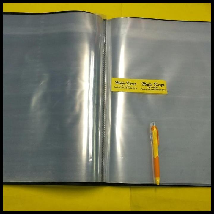 

Terlaris Clear Holder A3 60 Lembar / Document Keeper A3 60 / Map Album A3 Good Quality