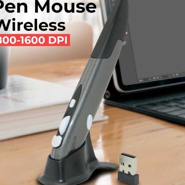 Mouse Pen Wireless Untuk Pc Laptop Smart Tv 1 Dpi 4632C