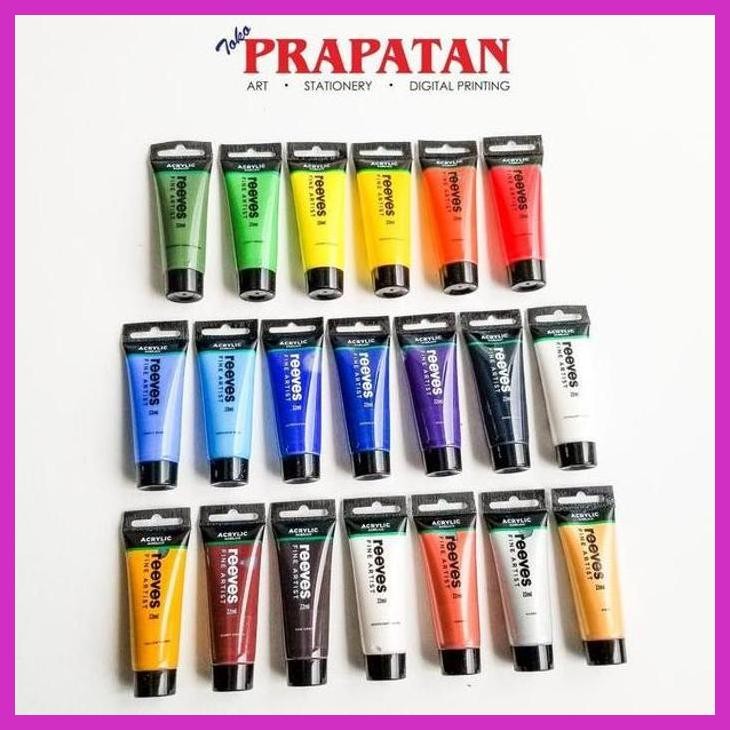 

( SEKOLAH / LUKIS ) COD REEVES ARTIST ACRYLIC 22ML / CAT AKRILIK (SENI / MENGGAMBAR / ART / KERAJINAN ) SIAP KIRIM