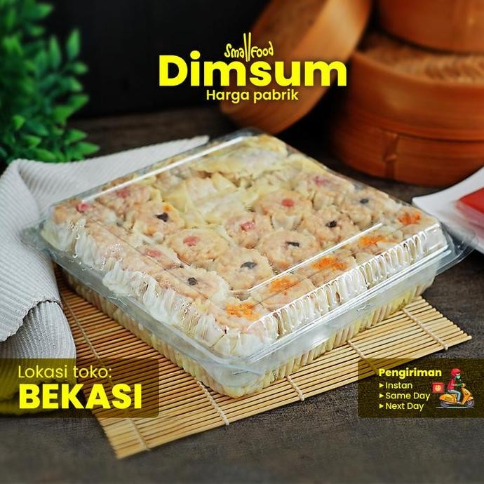 

50 Pcs - Dimsum Siomay Ayam Frozen Cemilan Anak Halal - Smallfood