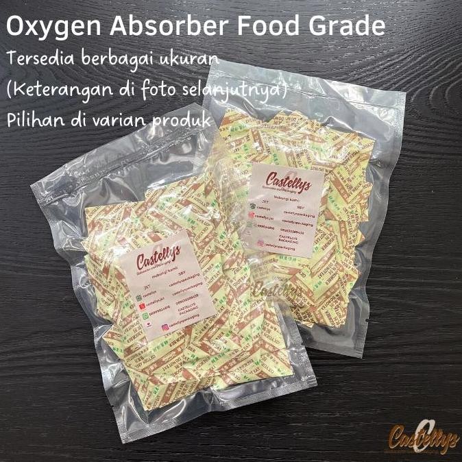 

Oxygen Absorber Silica Gel Penyerap Oksigen Pengawet Makanan Kue Snack Co