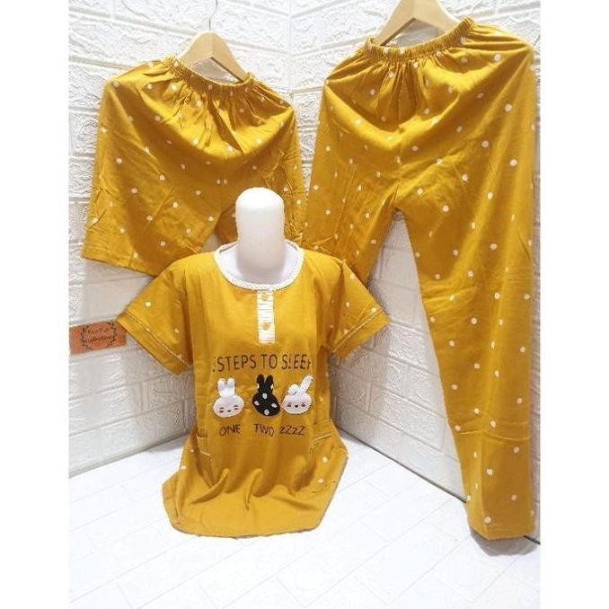 Setelan Baju Tidur 3In1 Patricia Tua Co