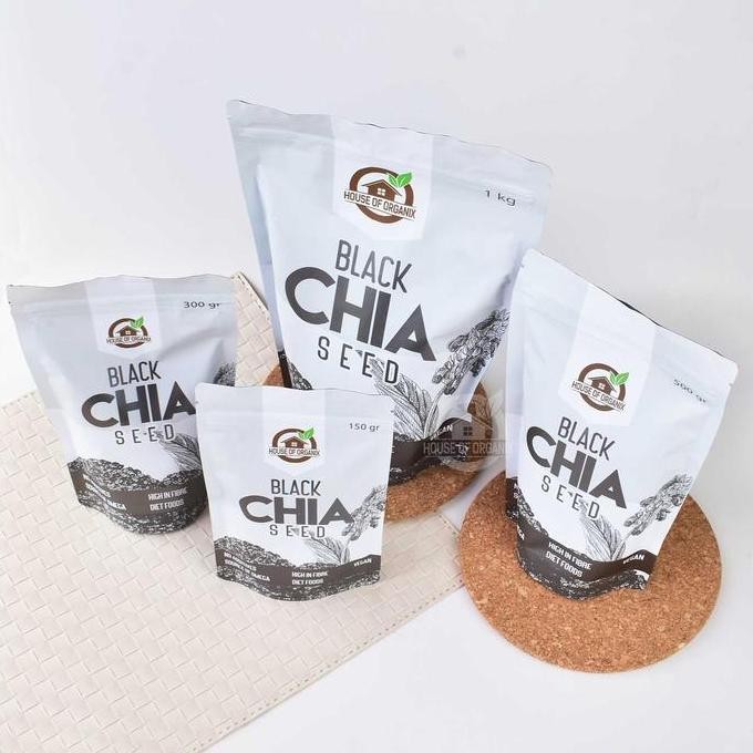

Organic Black Chia Seeds 1 Kg