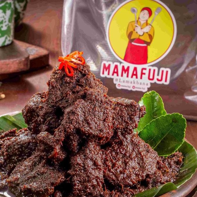 

Mama Fuji - Rendang Padang Asli 700Gr (Ukuran Besar 10 Potong)
