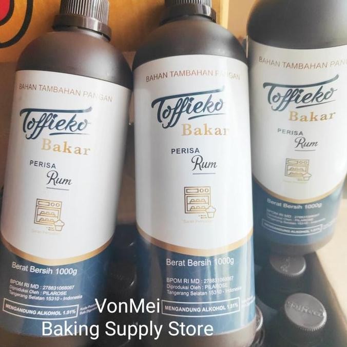 

Toffieco Rhum Rum Bakar Paste Perisa Pasta Rum Bakar 1000Gr 1 Liter