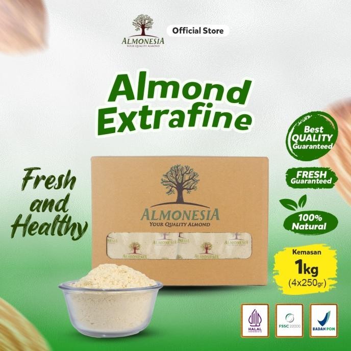 

Almonesia Extra Fine Almond - 4 X 250Gr