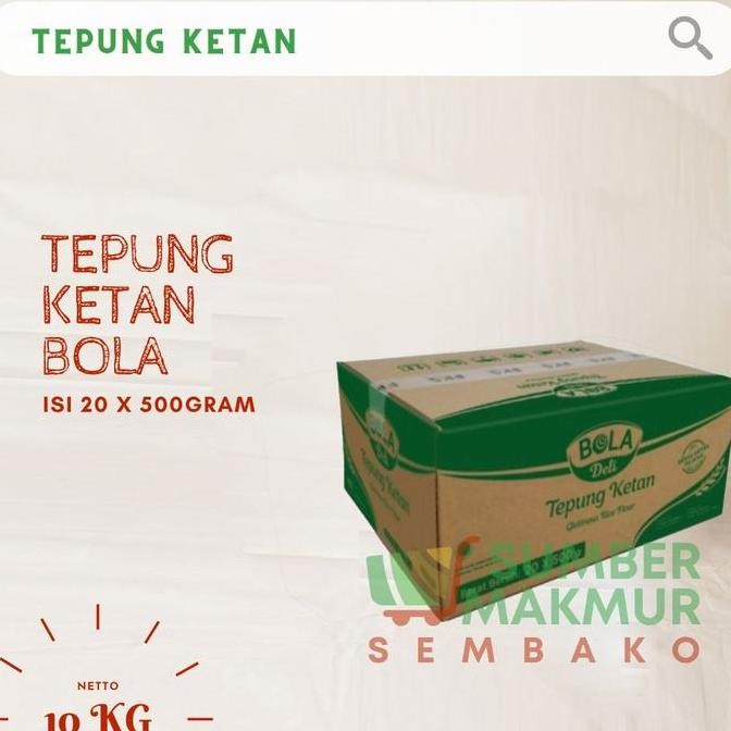 

Tepung Ketan Bola Paket Hemat / Per Dus [Gojek / Grab Only]