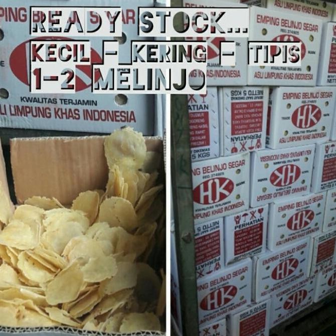 

Emping Melinjo Mentah 5Kg Super Asli Limpung -Hk