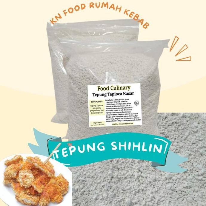 

Satu Dus 10Kg Tepung Crispy Shihlin Tapioka Kasar Kirim By Grab Gojek
