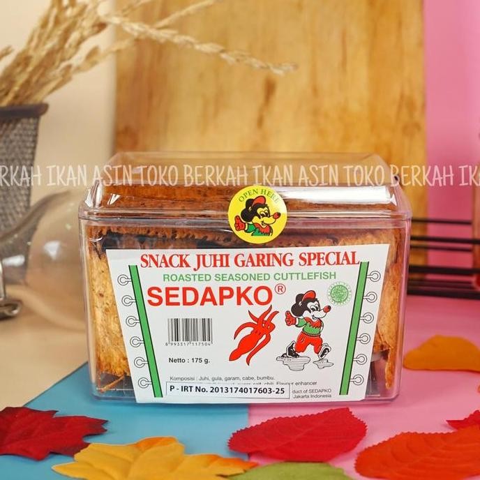 

Abon Juhi Garing 175 Gram / Snack Cumi Garing Sedapko