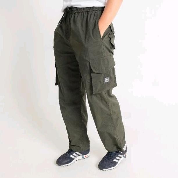Troublemaker Gorpants Tyronne Olive - Cargo Panjang - Celana Cargo - Celana Gorpcore