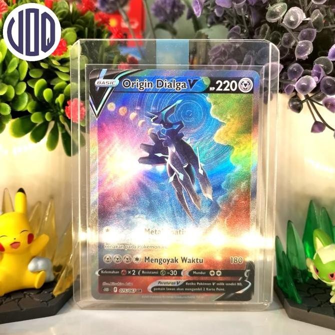 Dialga V SR AA kartu Tcg Rare Original