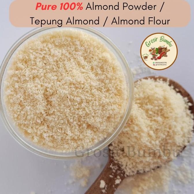 

Ready Pure 100% Almond Powder 1Kg / Tepung Almond / Almond Flour