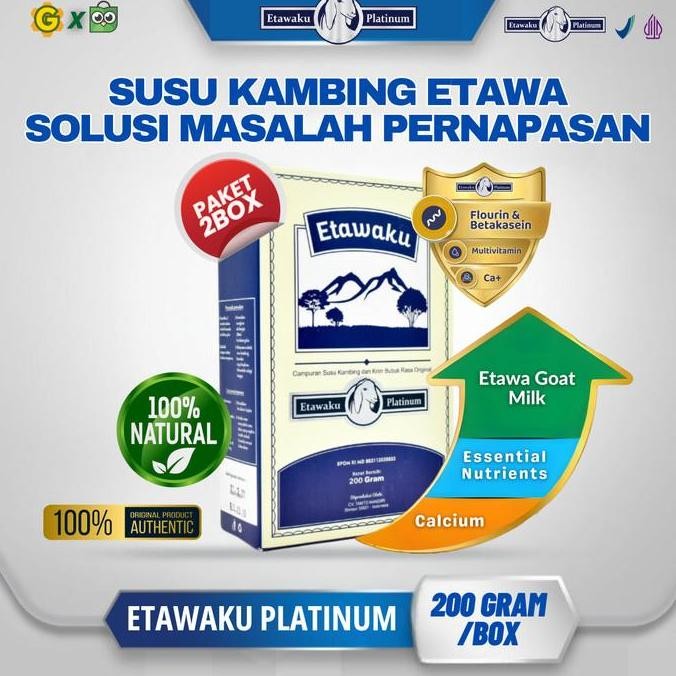 

Etawaku Platinum Susu Kambing Etawa Murni Herbal Andalan Untuk Mengatasi Batuk Dan Memperkuat Paru-Paru