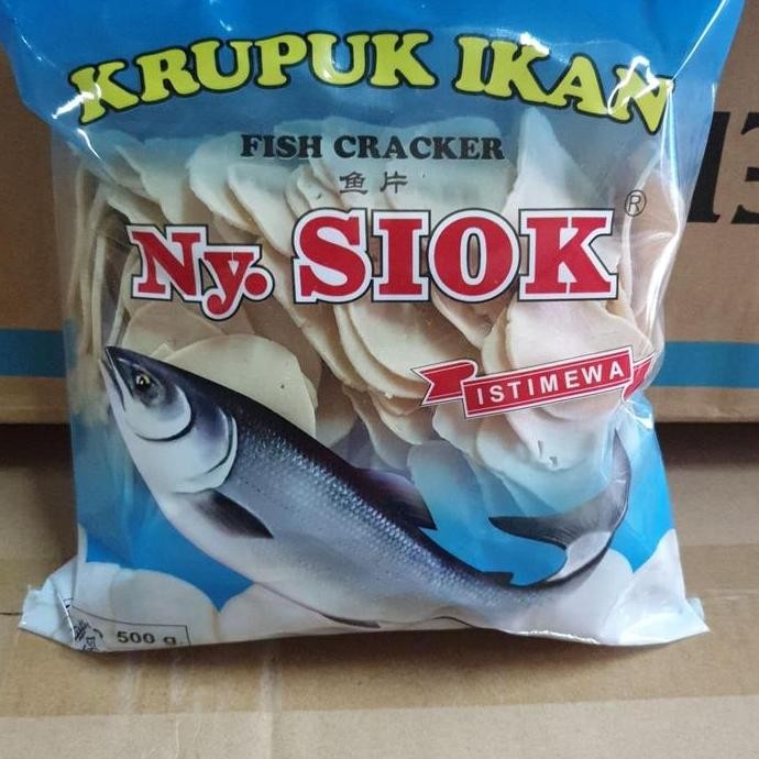 

Krupuk Ikan Ny Siok 500Gr