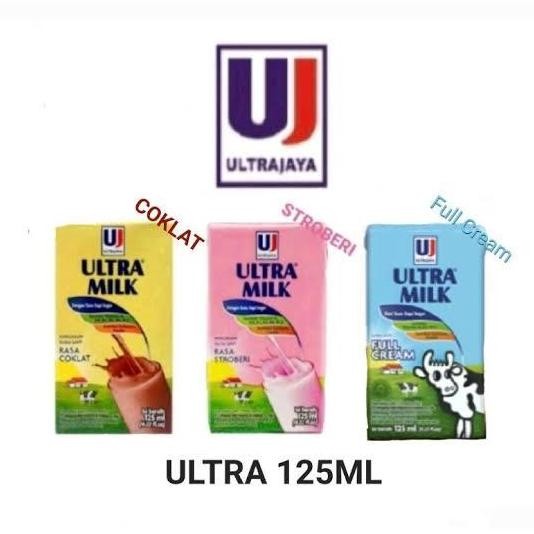 

Susu Ultra Milk 125 Ml [Isi 40 Pcs]