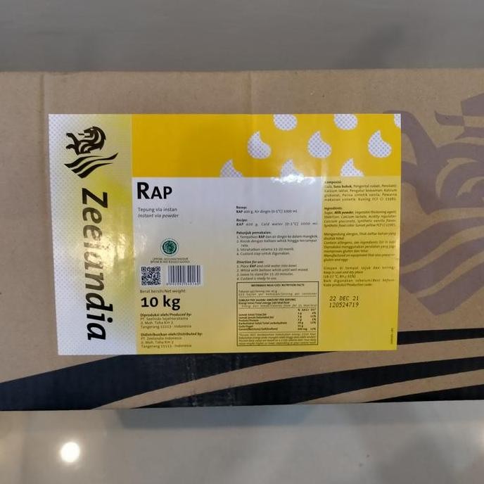 

Zeelandia Rap Instant 10Kg