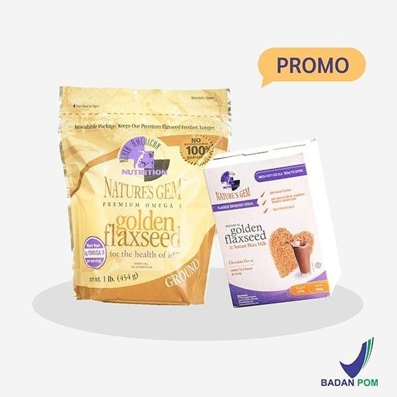 

Paket Promo Golden Flaxseed Nature'S Gem + Flaxseed