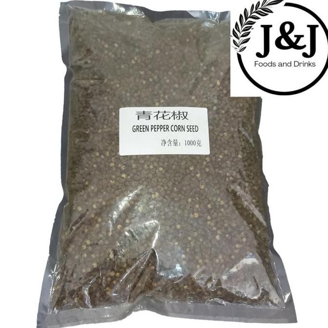 

Green Paper Corn Seed / Biji Mala Hijau 1Kg