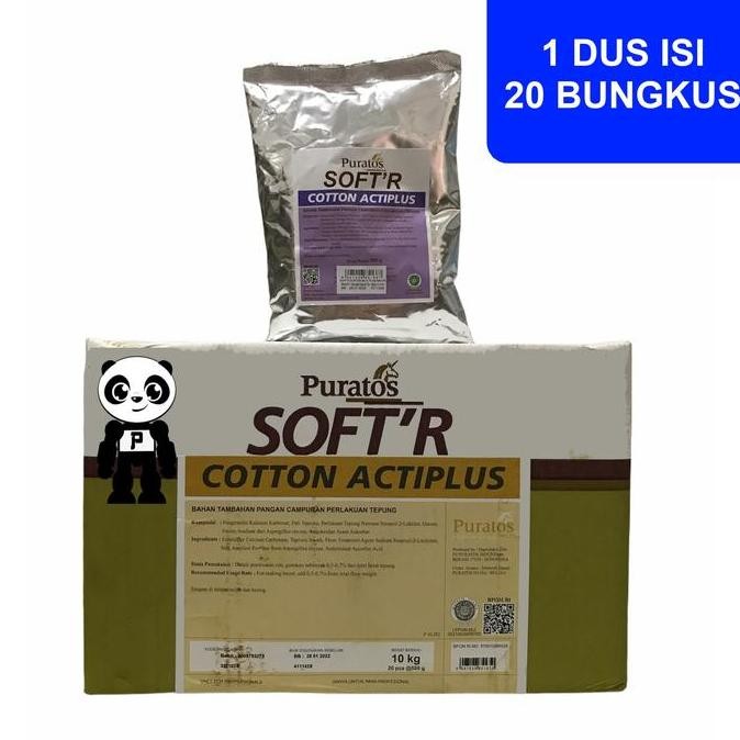 

Puratos Soft'R 1 Dus 10Kg Isi 20 Bungkus Pengembang Roti Soft Bread
