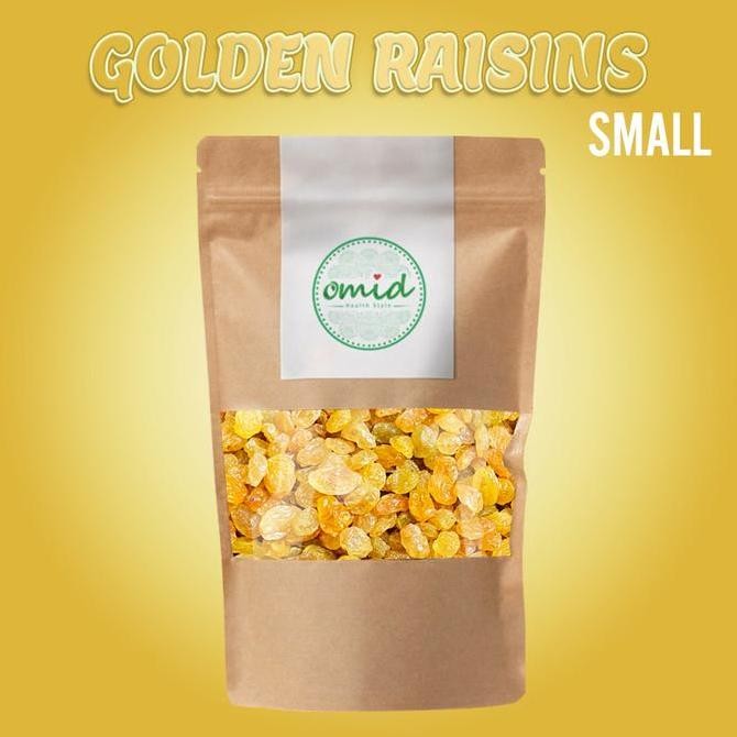 

Golden Raisin Small (Kismis Kuning Tekstur Kecil) 250Gr