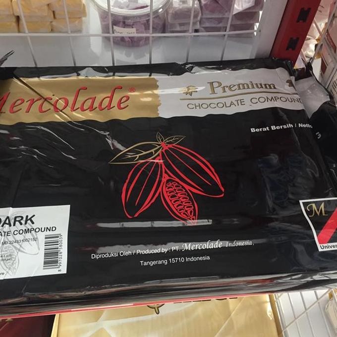 

Coklat Premium Dark Compound 5Kg Mercolade