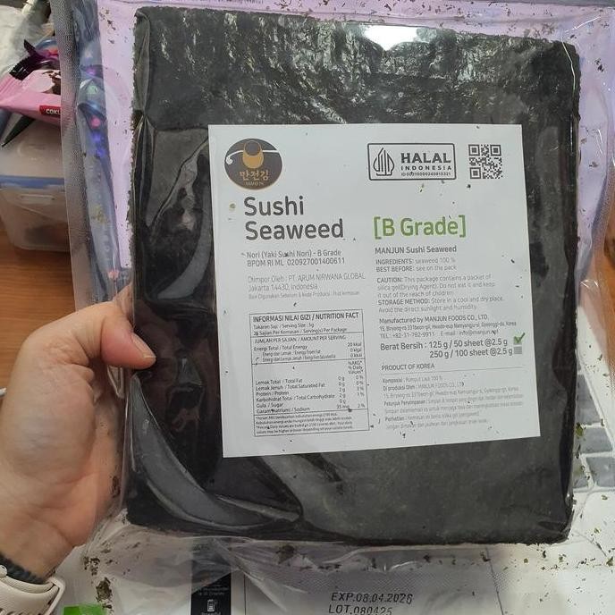 

Manjun Seaweed Grade B Seaweed Sushi Nori