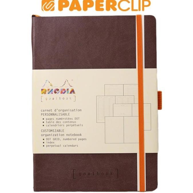 

Notebook Rhodia Goalbook 117743C Ivo.A5 Chocolate