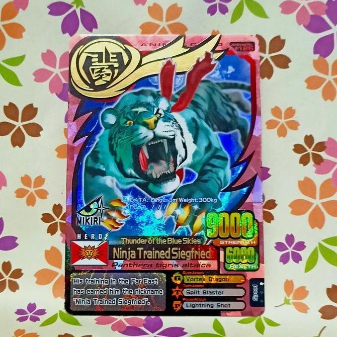 animal kaiser ultra rare ninja trained siegfried Rare Original