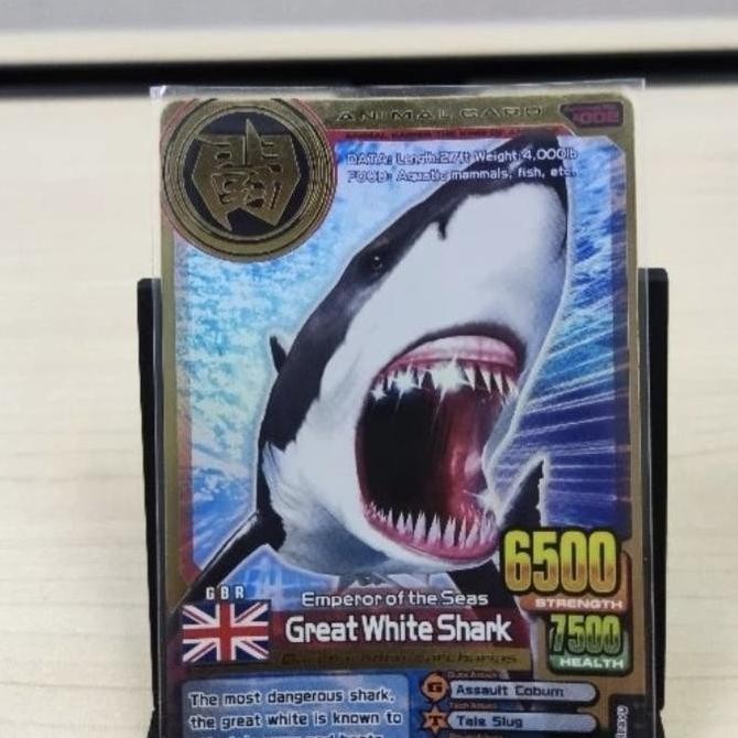 Animal Kaiser Plus Gold Rare Great White Shark Rare Original