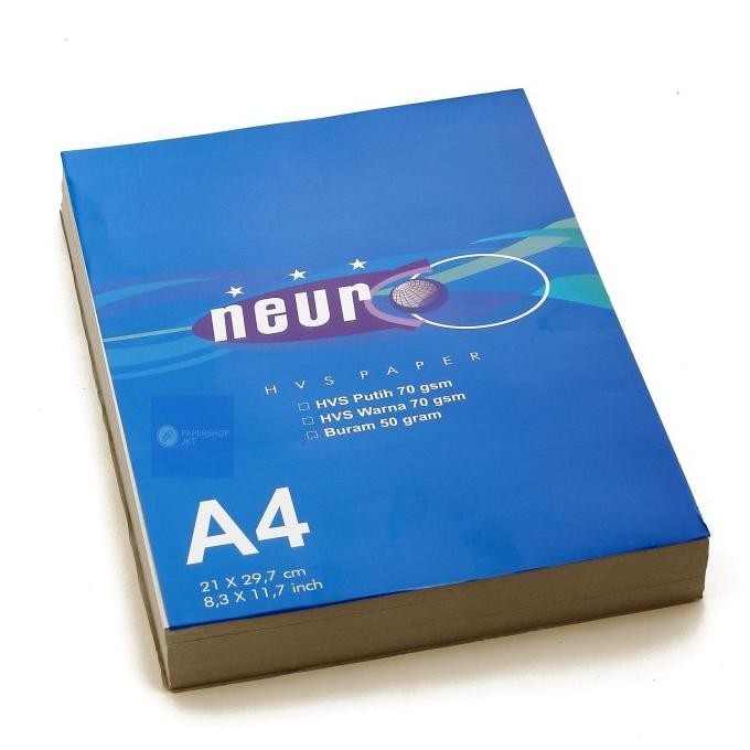 

JH8 Neuro Kertas Buram / Kertas Koran A4 - Pack