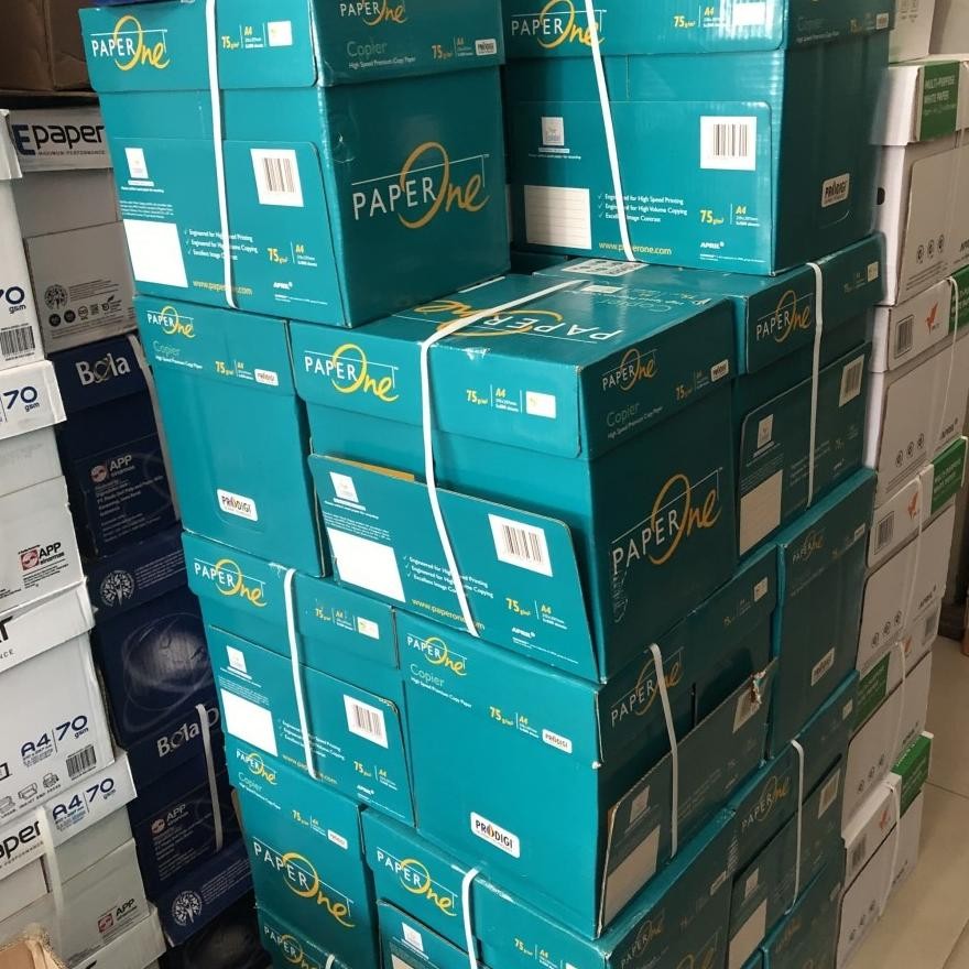 

JH8 Kertas HVS A4 75 Gsm PaperOne 1 Rim