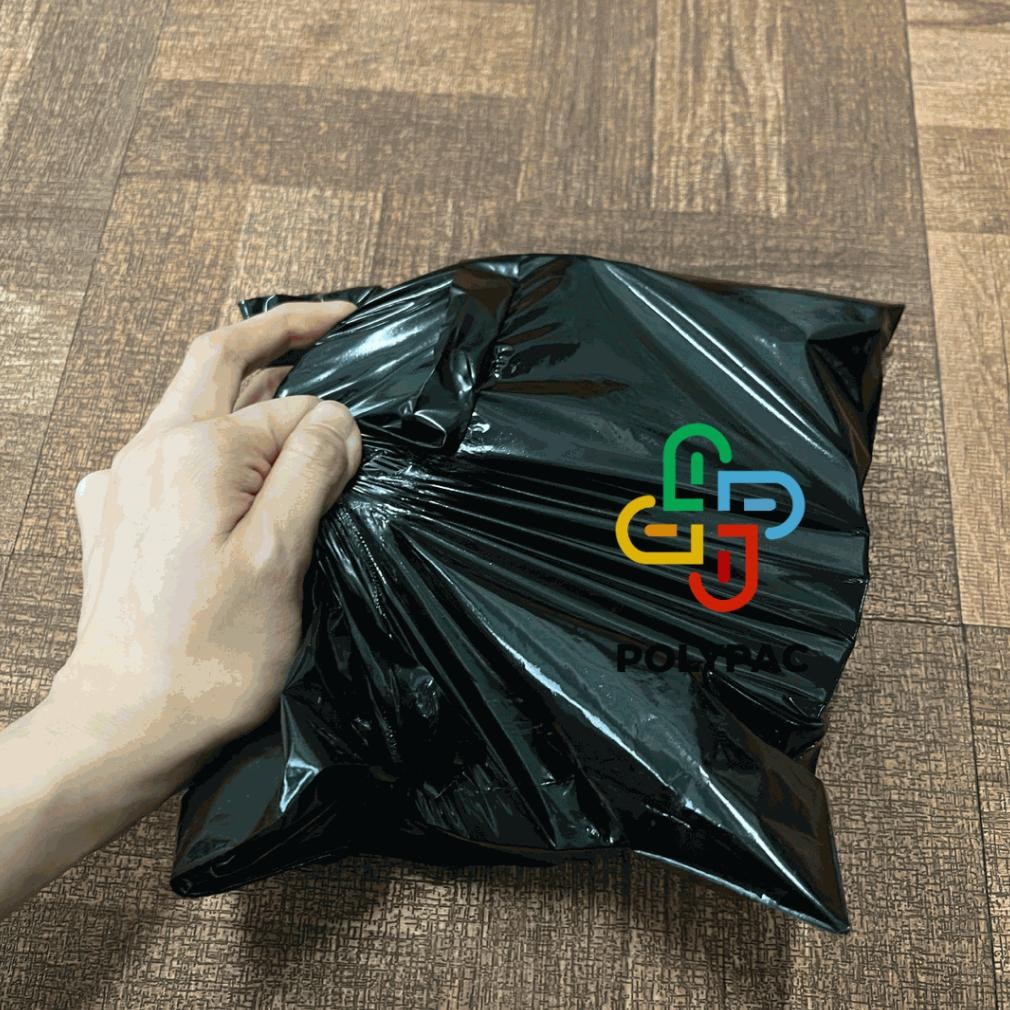 

JH8 Polymailer HITAM GLOSSY [30x50] isi 100 pc - Polymailer Hitam Premium