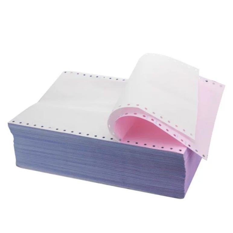 

JH8 KertasCF Kertas Continuous form komputer 2rangkap/2ply ukuran A4 NCR Carbonless Paper