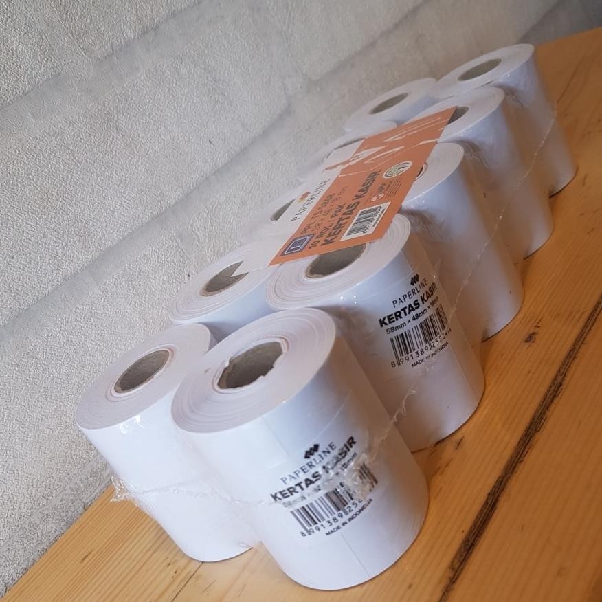 

JH8 Kertas Kasir 58 x 48 x 18 mm Paperline 10 Roll